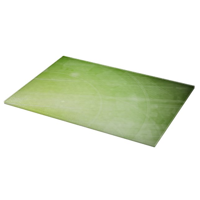 Green light design in hi-tech style cutting board (Corner)