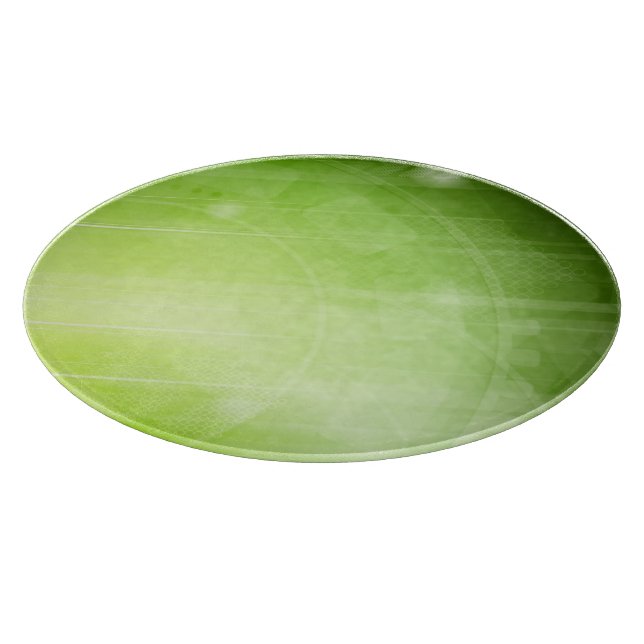 Green light design in hi-tech style cutting board (Corner)