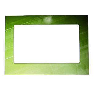Green light design in hi-tech style magnetic photo frame