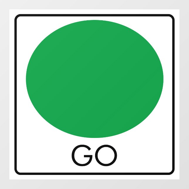 Green Light Floor Decals (Front)