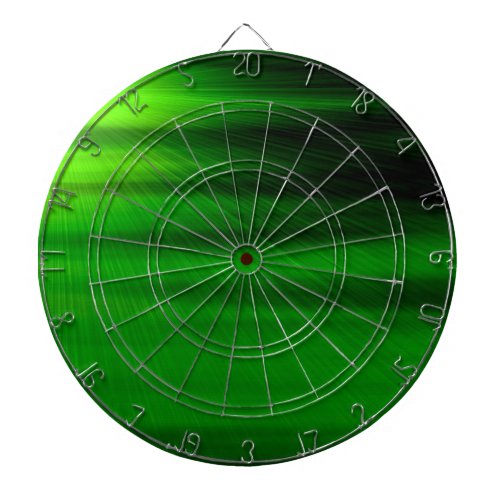 Green light graphic design dartboard