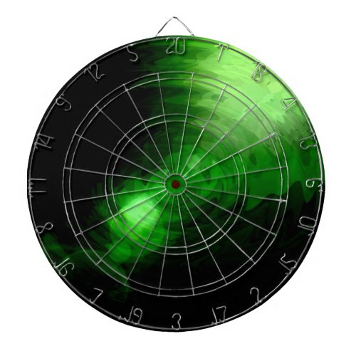 Green Light Graphic design Dartboard With Darts