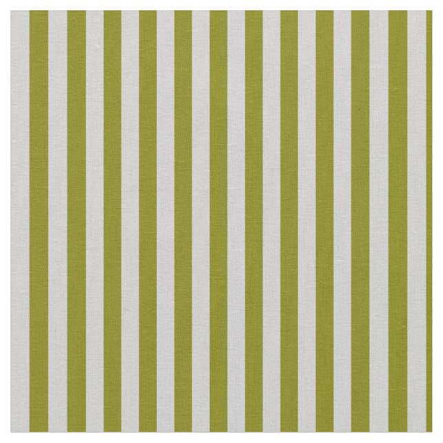 Green & Light Gray Colored Lines Fabric (Close Up)