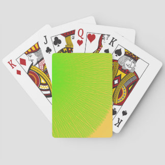 green light green color shine upon you poker cards