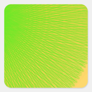 green light green color shine upon you square sticker
