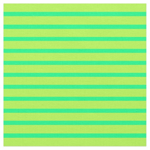 Green & Light Green Lines/Stripes Pattern Fabric