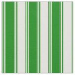 [ Thumbnail: Green & Light Yellow Pattern Fabric ]