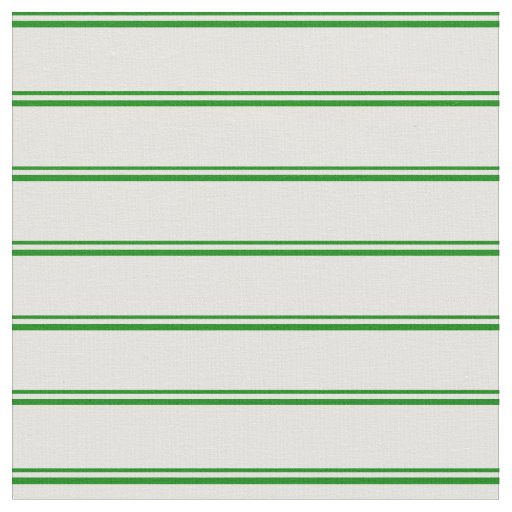 Green & Light Yellow Pattern of Stripes Fabric