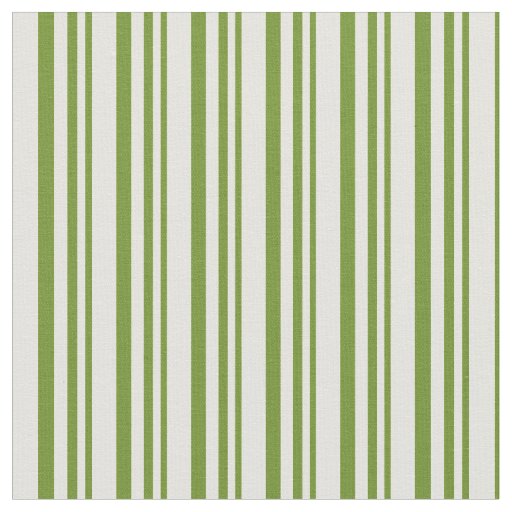 Green & Light Yellow Striped/Lined Pattern Fabric