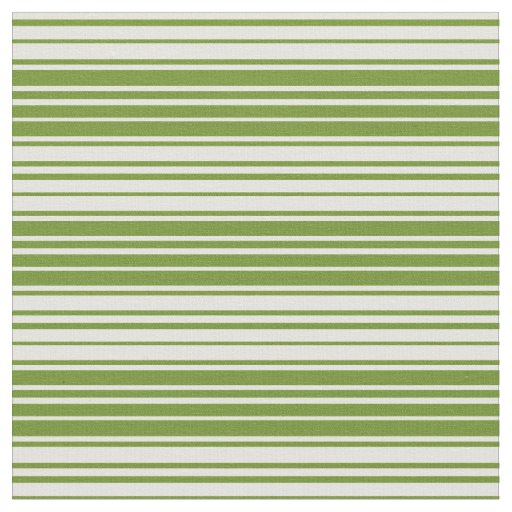 Green & Light Yellow Stripes/Lines Pattern Fabric