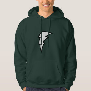 Green Lightning Bolt Hoodie