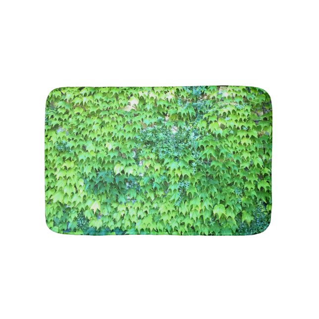 Green like Ivy Bathroom Mat (Front)