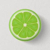 Green Lime Citrus Fruit Slice