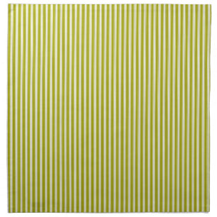 Green Lime Fashion Retro Striped Napkin