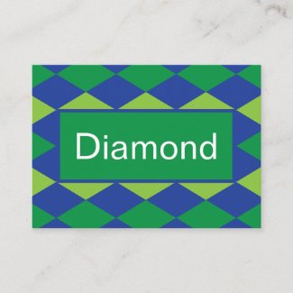 Green Lime Green Diamond Checkered Pattern