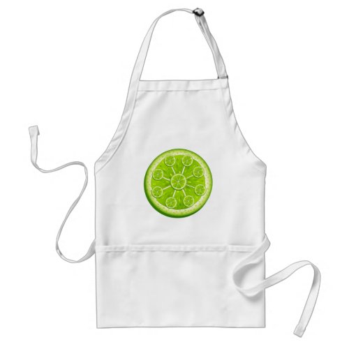 Green Lime  Kitchen Apron