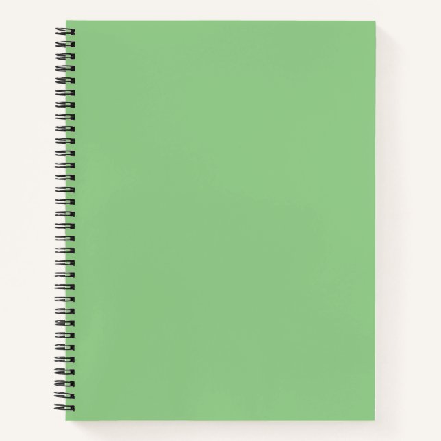 Green Lined Notebook (Front)