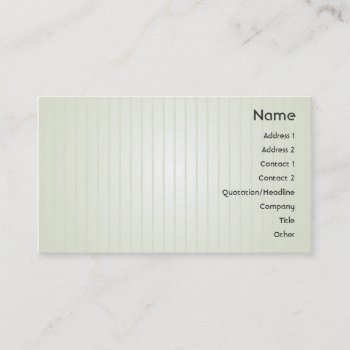 Green Lines - Business Business Card by ZazzleProfileCards at Zazzle