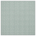 Green Lines Squared  Fabric