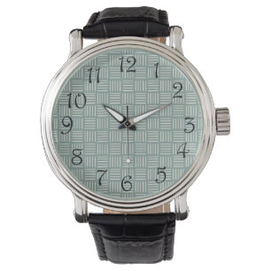 Green Lines Squared Watch