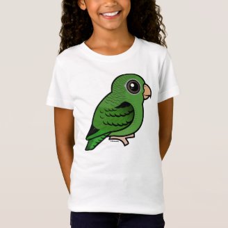 Cute Green Linnie Girls' Fine Jersey T-Shirt