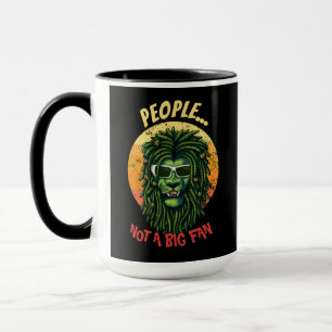 Green Lion People Not a big fan Mug