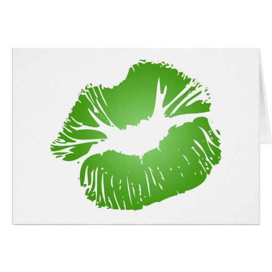 Green Lips Cards (Front Horizontal)