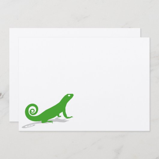 Green lizard (Front/Back)