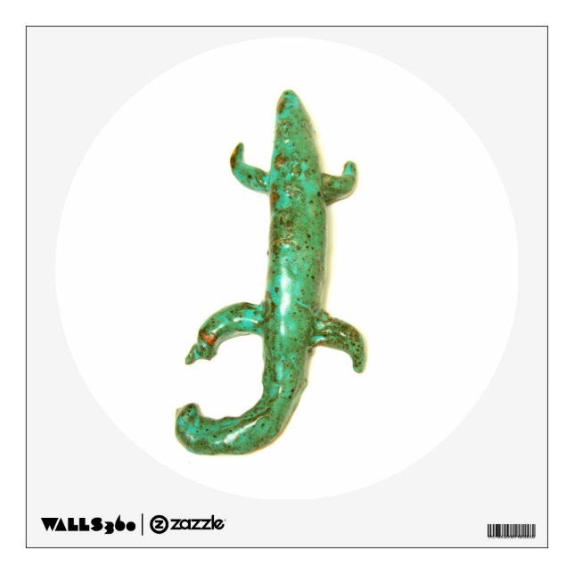 green lizard decal (Front)