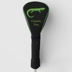 Green Lizard Golf Head Cover