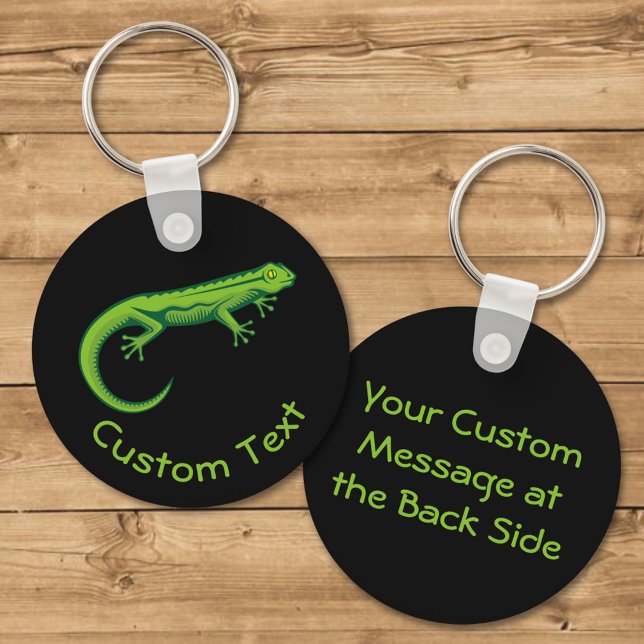 Green Lizard Keychain (Creator Uploaded)