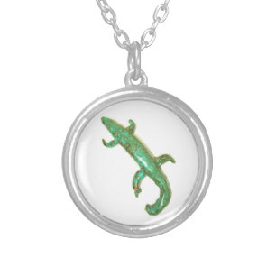 green lizard necklace
