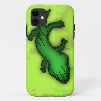 Green Lizard Phone Case