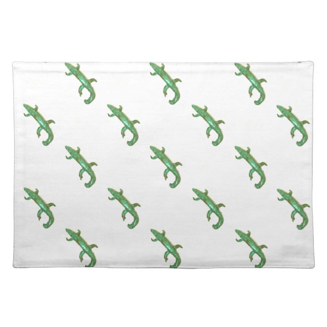 green lizards placemat (Front)
