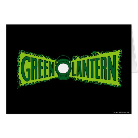 Green Logo Flames Cards (Front Horizontal)