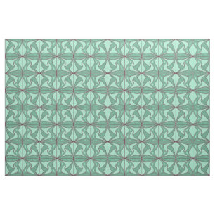 Green Lotus fabric