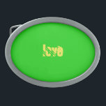 Green love Belt Buckle<br><div class="desc">Green love Belt Buckle</div>