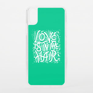 Green Love Is In The Hair iPhone XS Case