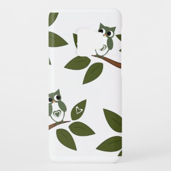 Green Love Owl In Tree Case-mate Samsung Galaxy S9 Case by capturedbyKC at Zazzle