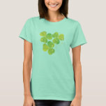Green lucky charm clover shamrock custom t-shirt