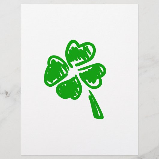 Green lucky charm St. Patrick day (Front)