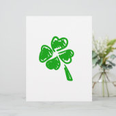 Green lucky charm St. Patrick day (Standing Front)