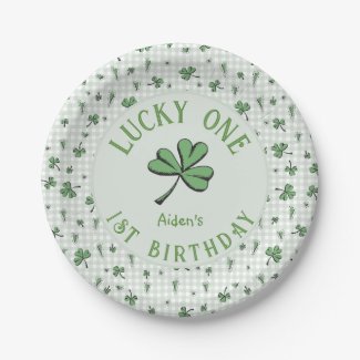 Green Lucky One Irish 1st Birthday