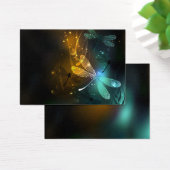 Green luminous dragonfly flight (Desk)