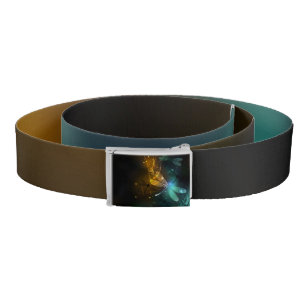 Green luminous dragonfly flight belt