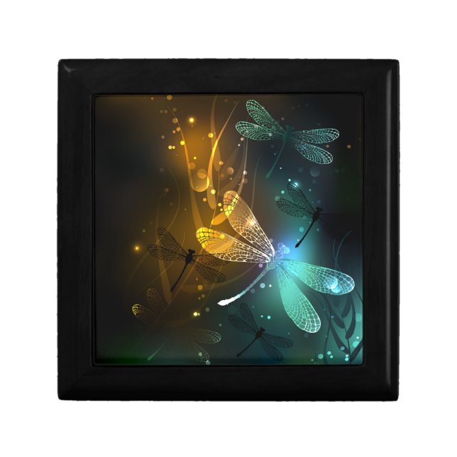 Green luminous dragonfly flight gift box (Front)