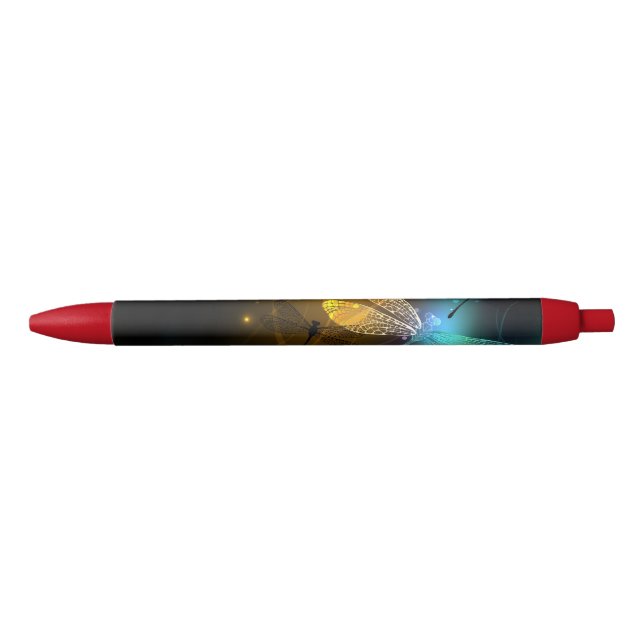 Green luminous dragonfly flight pen (Front)