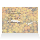 Green Lusciously Sweet Grapes Cards (Inside Horizontal (Top))