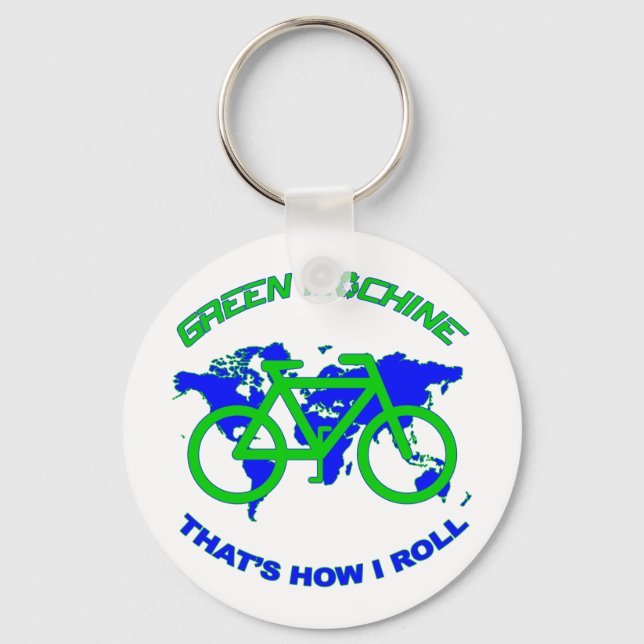 Green Machine Keychain (Front)