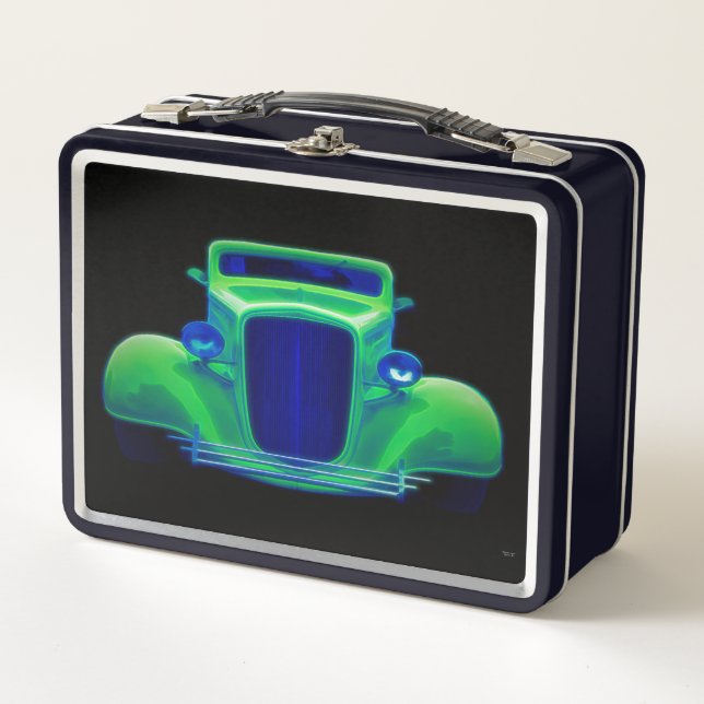 Green Machine - Metal Lunchbox (Front)